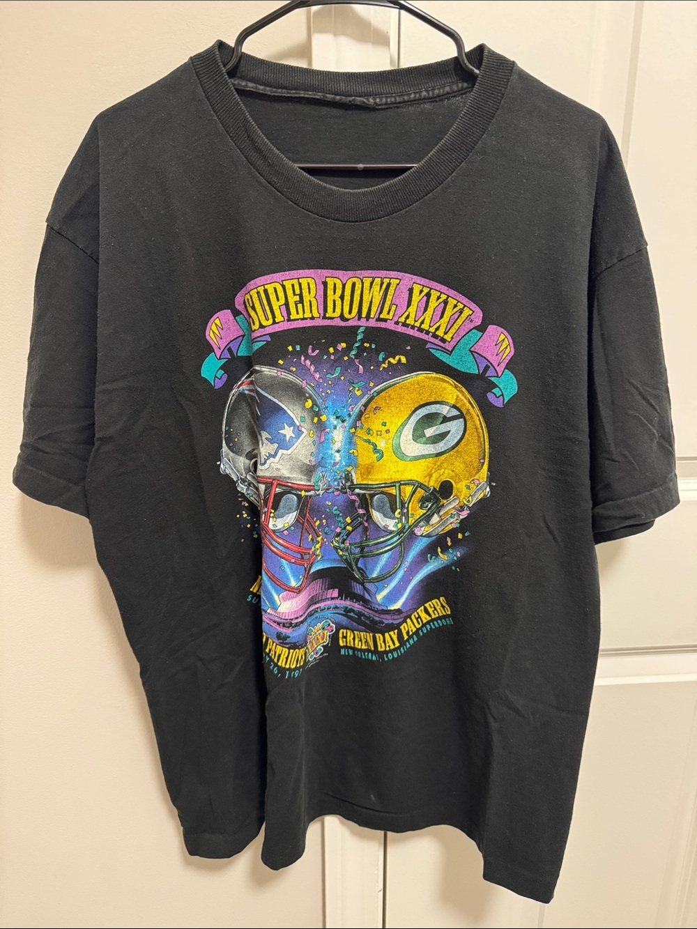 Vintage 1997 Super Bowl XXXI T-Shirt
